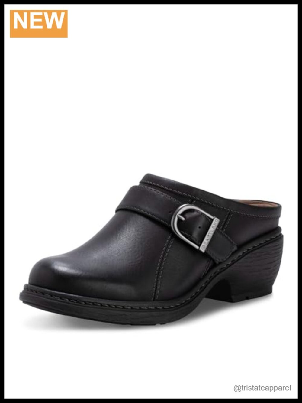 Eastland 1955 Edition Cameron Slip-On Mule Clog Block Heel